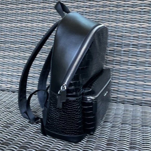 Michael Kors Cooper Men`s Backpack Black - Picture 15 of 16